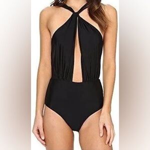 6 Shore Road by Pooja Black Ocean One piece Style 7740